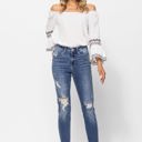  Judy Blue High Waist Destroyed Relaxed Fit Denim 82306 - Plus