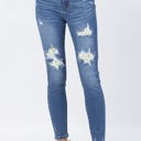  Judy Blue High Waist Skinny Lemon Patch Denim 88233 - Plus