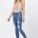  Judy Blue High Waist Skinny Lemon Patch Denim 88233 - Plus