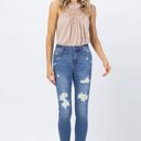  Judy Blue High Waist Skinny Lemon Patch Denim 88233 - Plus