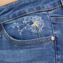  Judy Blue High Waist Dandelion Embroidery Skinny Denim 88415 - Plus