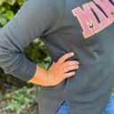  Texas True Threads "Mama" Chenille Applique Sweatshirt, Charcoal