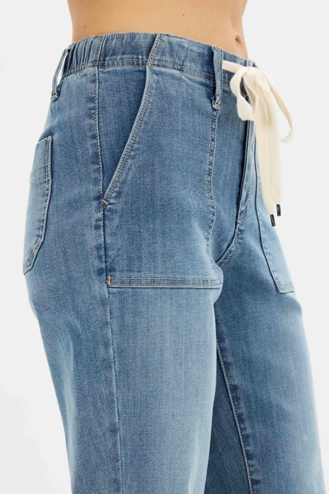 Judy Blue High Waist Pull On Jogger Denim 88496 - Plus