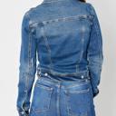  Judy Blue Classic Destroy Denim Jacket 7859