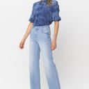  Judy Blue High Waist W/ Pocket Details Wide Leg Denim 88619