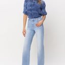  Judy Blue High Waist W/ Pocket Details Wide Leg Denim 88619