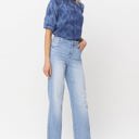  Judy Blue High Waist W/ Pocket Details Wide Leg Denim 88619