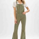  Judy Blue High Waist Tummy Control w/ Release Hem Retro Flare Overall Denim 88629 - Plus