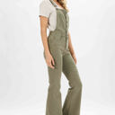  Judy Blue High Waist Tummy Control w/ Release Hem Retro Flare Overall Denim 88629 - Plus