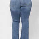  Judy Blue Mid Rise Trouser Flare Denim 82163