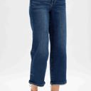  Judy Blue High Waist Medium Destroyed Pocket Wide Leg Denim 82497