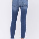  Judy Blue High Rise Destroyed Hem Skinny Denim 82206 - Plus