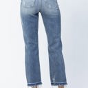  Judy Blue High Waist Release Hem Ankle Straight Denim 82436 - Plus