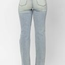  Judy Blue High Waist Destroy & Inseam Slit Straight Denim 88511 - Plus