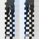 Judy Blue Mid Rise 4" Cuff Minimal Destroy Straight Denim 82421 - Plus