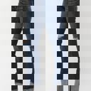  Judy Blue Mid Rise 4" Cuff Minimal Destroy Straight Denim 82421 - Plus