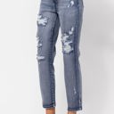  Judy Blue High Rise Destroyed Boyfriend Denim 82284 - Plus