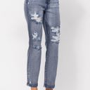  Judy Blue High Rise Destroyed Boyfriend Denim 82284 - Plus