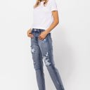  Judy Blue High Rise Destroyed Boyfriend Denim 82284 - Plus