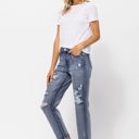  Judy Blue High Rise Destroyed Boyfriend Denim 82284 - Plus