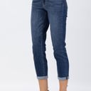  Judy Blue High Rise Cuffed Crop Slim Denim 82390