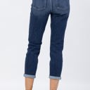  Judy Blue High Rise Cuffed Crop Slim Denim 82390