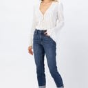  Judy Blue High Rise Cuffed Crop Slim Denim 82390