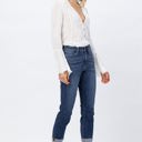  Judy Blue High Rise Cuffed Crop Slim Denim 82390