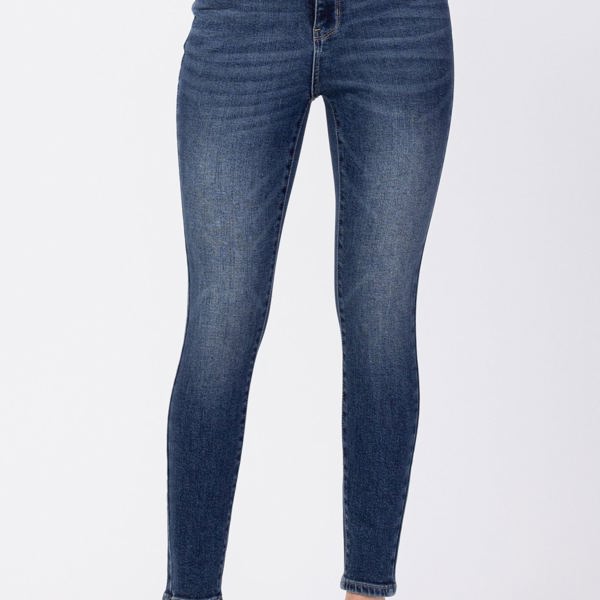 Judy Blue High Rise Front Yoke Skinny Denim 88364