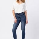  Judy Blue High Rise Front Yoke Skinny Denim 88364 - Plus