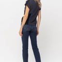  Judy Blue Mid Rise Chopped Hem Relaxed Denim 82446 - Plus