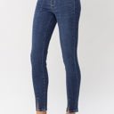  Judy Blue High Waist Front Inseam & Slit Skinny Denim 82494 - Plus