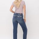  Judy Blue Mid Rise & Single Cuff Dad Jean Straight Denim 88580 - Plus