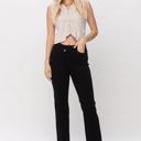  Judy Blue High Waist Criss-Cross Waistband Straight “Dad” Denim 88563