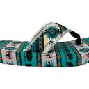  Gypsy Jazz "Tallulah 2" Teal Flip Flop