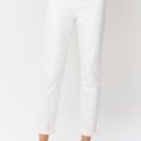  Judy Blue High Waist White Double Cuff Boyfriend Denim 88675