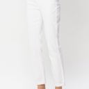  Judy Blue High Waist White Double Cuff Boyfriend Denim 88675