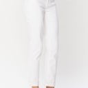  Judy Blue High Waist White Double Cuff Boyfriend Denim 88675