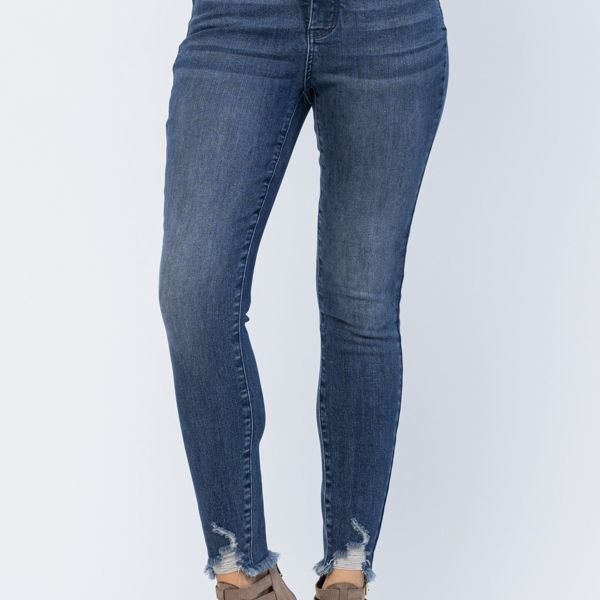 Judy Blue High Rise Tummy Control Skinny Denim 88425