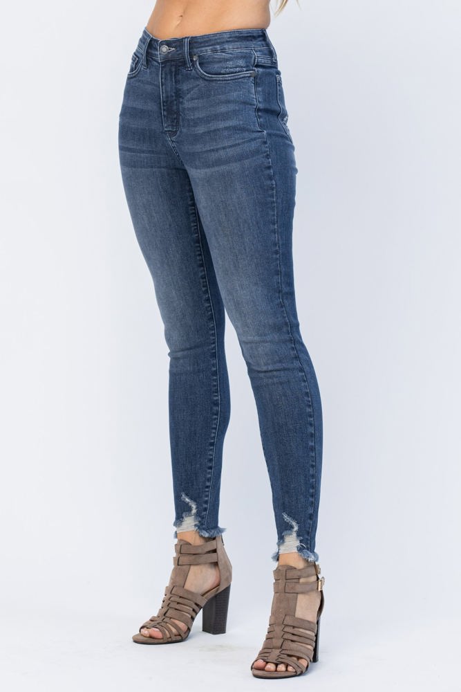 Judy Blue High Rise Tummy Control Skinny Denim 88425