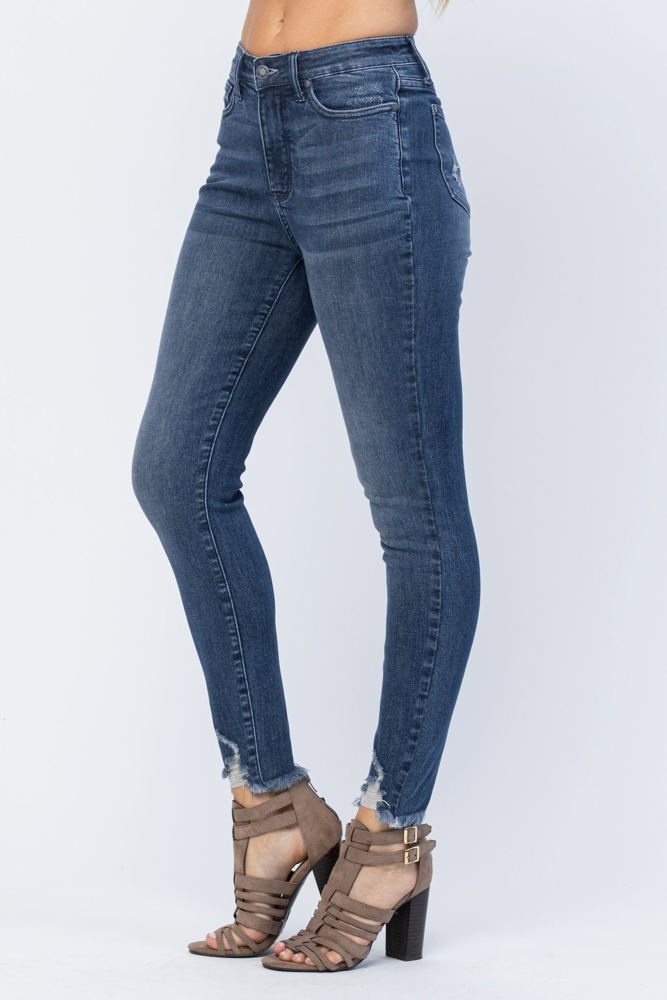 Judy Blue High Rise Tummy Control Skinny Denim 88425