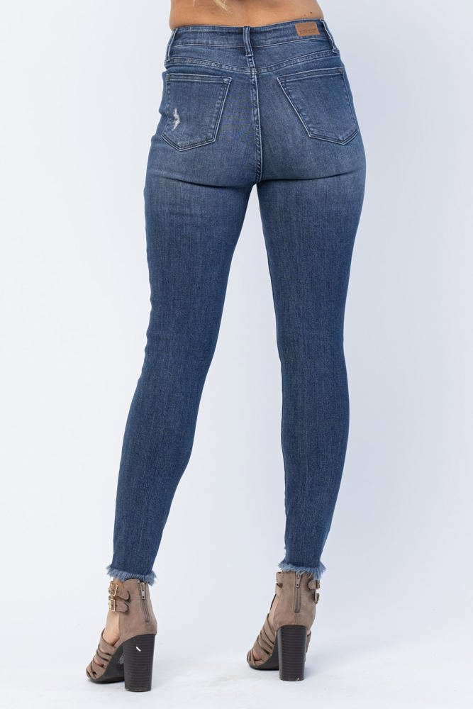 Judy Blue High Rise Tummy Control Skinny Denim 88425