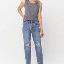  Judy Blue High Waist Button Fly Destroyed Boyfriend Denim 82462