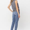  Judy Blue High Waist Button Fly Destroyed Boyfriend Denim 82462