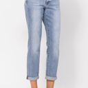  Judy Blue Mid Rise Bleach Wash Boyfriend Denim 82335