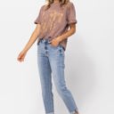  Judy Blue Mid Rise Bleach Wash Boyfriend Denim 82335