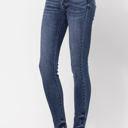  Judy Blue Mid Rise Handsand Skinny Denim 82252 - Plus