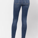  Judy Blue Mid Rise Handsand Skinny Denim 82252 - Plus