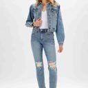  Judy Blue High Waist Rhinestone Embellished W/ Destroyed Slim Denim 88565 - Plus