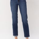  Judy Blue High Waist Cool Denim Sustainable Cuff Boyfriend Denim 88608 - Plus